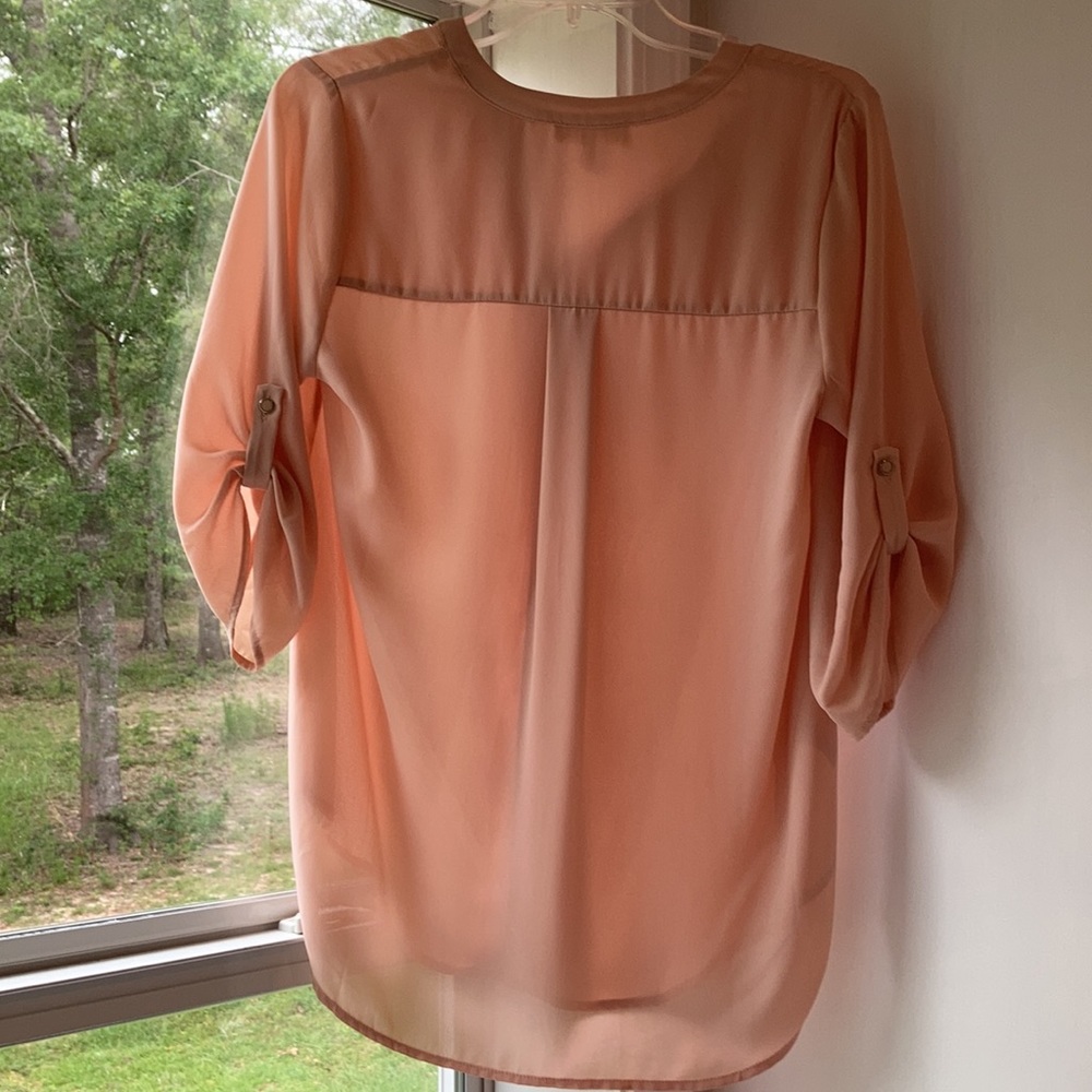 Peach Blouse - Picture 2 of 2